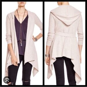 Free People Sloane Hooded Sweater Cardigan